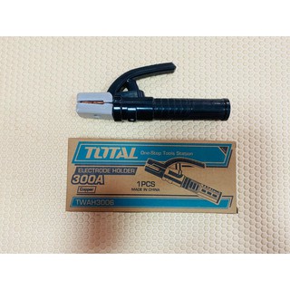 Total คีมจับลวดเชื่อม ยี่ห้อ TOTAL ขนาด 300 แอมป์ ( คีมจับอ๊อก ) รุ่น TWAH3006 ( Electrode Holder )