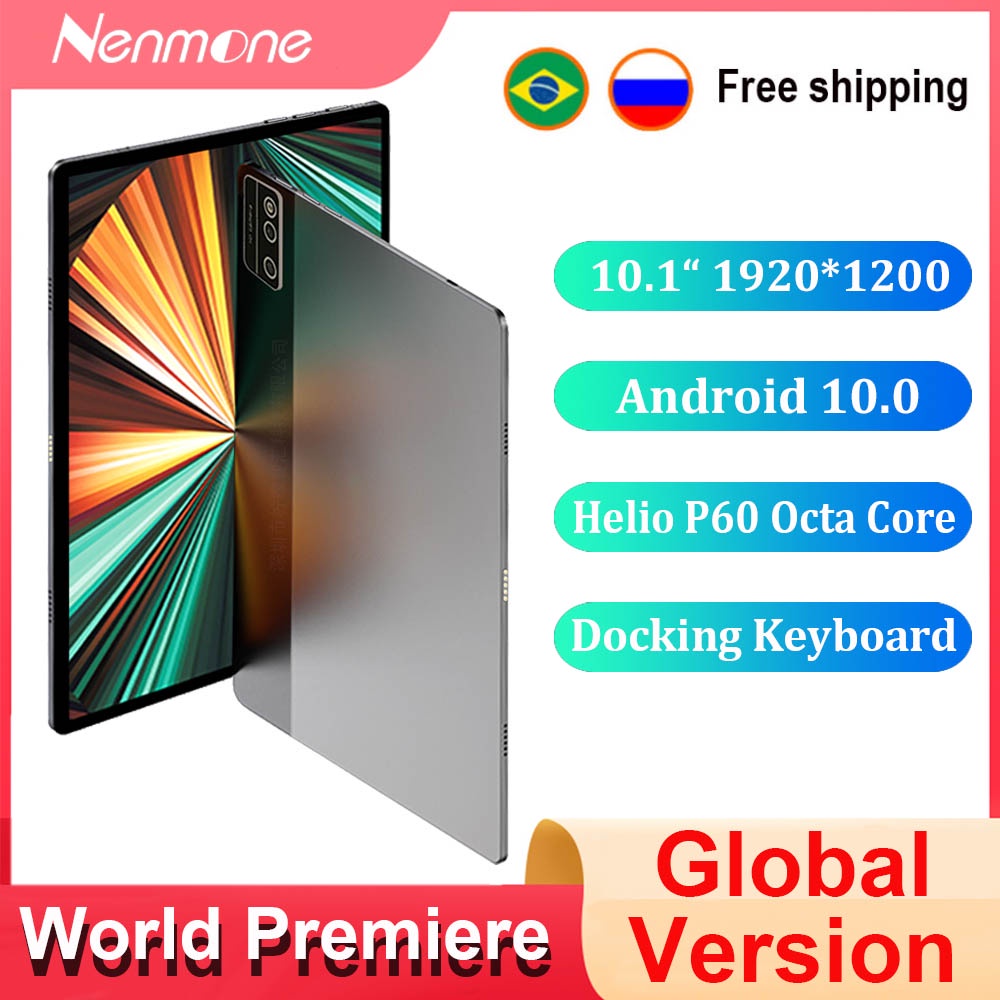 World Premiere Pad 5s 10.1 Inch 2 In 1 Tablet Android 10 1920x1200 Octa Core 4G Network Type-C GPS Laptop Tablet With Ke