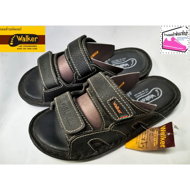 Walker.รองเท้าหนังแท้​ รองเท้าพื้นนิ่ม​