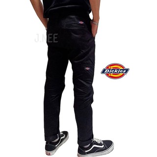 กางเกง Dickies ขายาว สีดำ 5 กระเป๋า (ทรงสลิม)