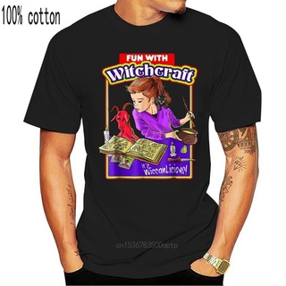 เสื้อยืด พิมพ์ลาย Fun With Witchcraft แฟชั่นยอดนิยมS-5XL