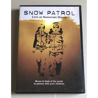 ดีวีดีคอนเสิร์ต ลิขสิทธิ์ มือ 2 สภาพดี...350 บาท “Snow Patrol” คอนเสิร์ต "Live at Somerset House”