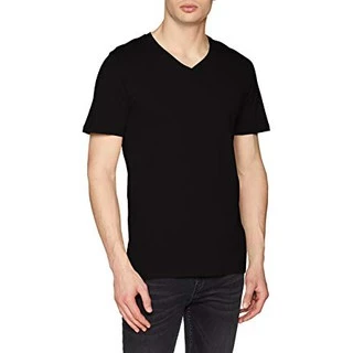 Tshirtmart เสื้อยืด คอวี สีขาว สีดำ ผ้าฝ้าย100% - SV