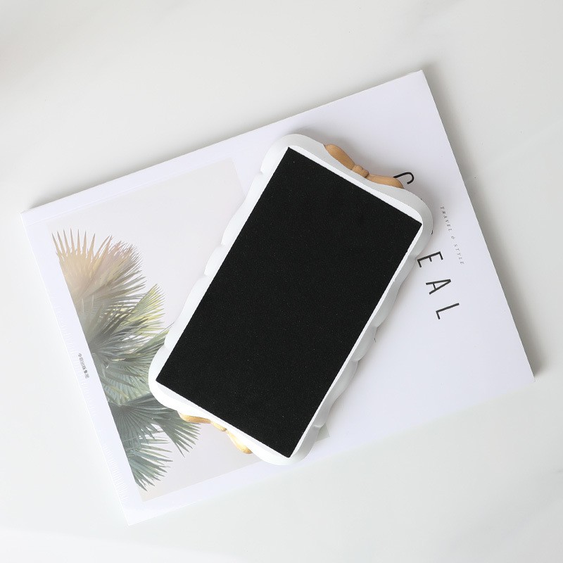 Nordic Creative Home แผ่นเค้กเรซินจานขนมผีเสื้อ Knot สินค้าในครัวเรือนหัตถกรรมถาด - รูปที่ 4