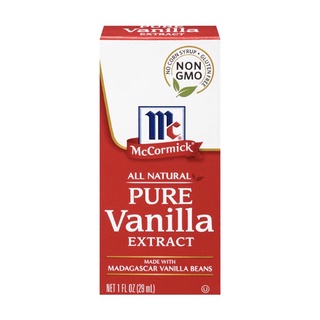 Mccormick Vanilla Extract 29 ml แม็คคอร์มิค วานิลลา เอ็กซ์แทรค 29มล