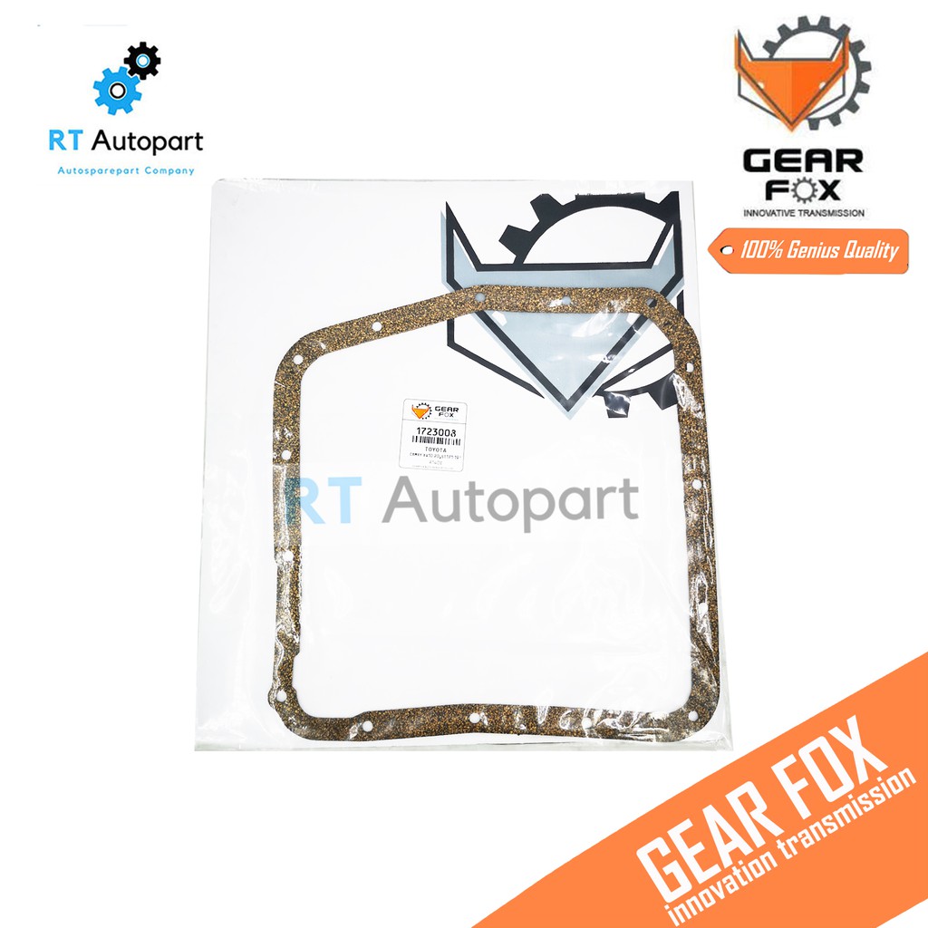 Gearfox (1ชิ้น) ปะเก็นเกียร์ ออโต้ Toyota Camry SXV20 ปี96-02 / ปะเก็นแครงเกียร์ / 1723008