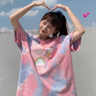 Wondo.look เสื้อยืด Oversize รุ่น Bear pastel