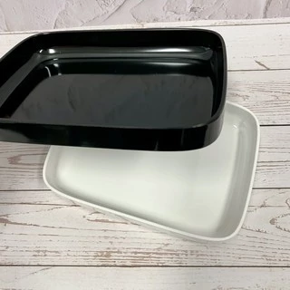 SB Melamine ถาดคอนโด กะบะชาบู คอนโดชาบู สี่เหลี่ยมมุมมน ขนาด 8-12 นิ้ว ทรง ตี๋น้อย MK รุ่น NOM980
