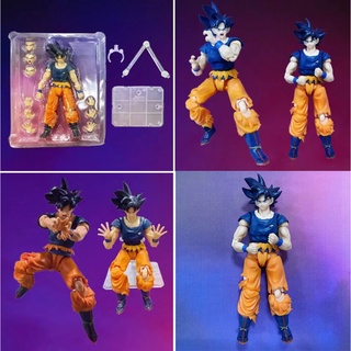 โมเดลตุ๊กตา Dragon Ball SHF Goku free and easy power ของเล่นสําหรับเด็ก