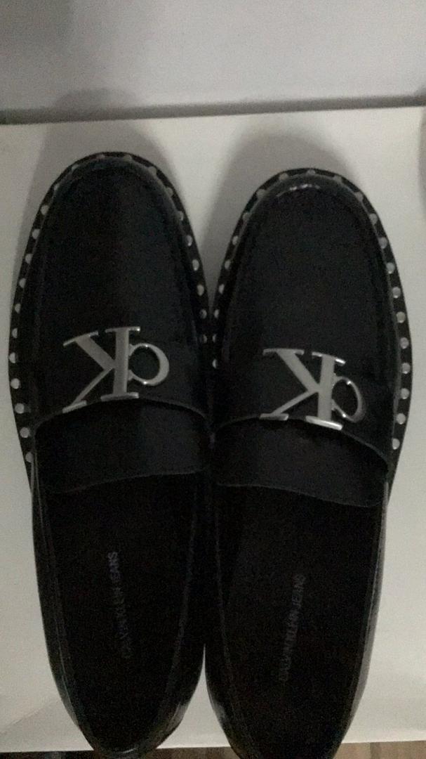 Calvin Klein Norwood Chunky Logo Loafers In Black | atelier-yuwa.ciao.jp