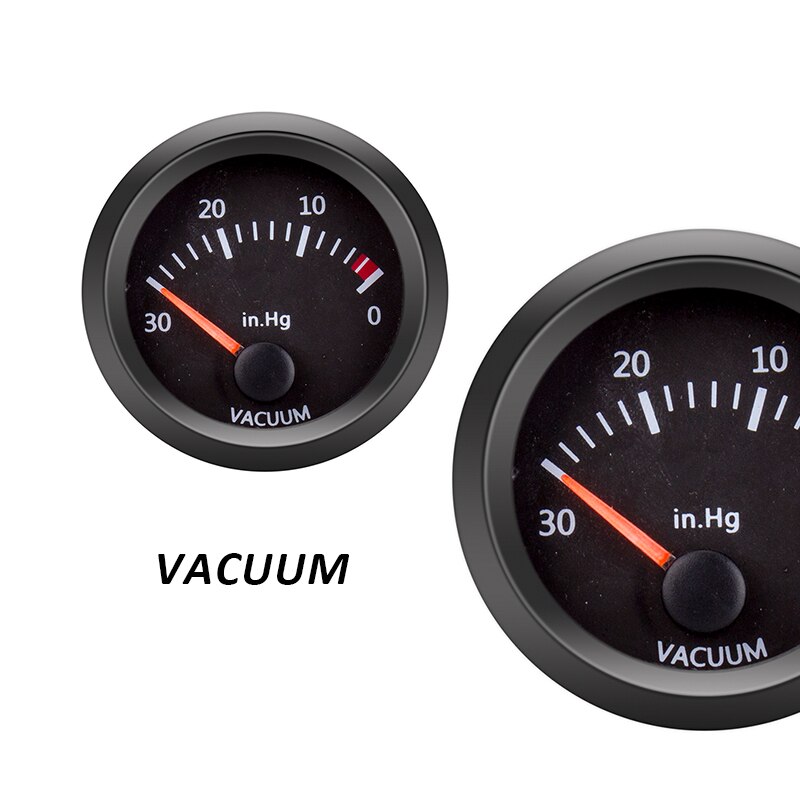 Voltage Temperature Gauge for Universal Car Air-fuel Ratio Oil Temperature Color : Temperature Gauge HYY-Panels Car Tachometer 52mm Boost Oil Pressure Water Temperature 