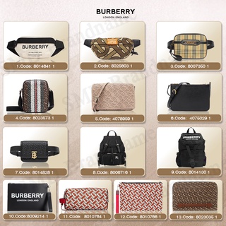 BURBERRY กระเป๋าถือ กระเป๋าสะพาย กระเป๋าคาดอก กระเป๋าตังค์