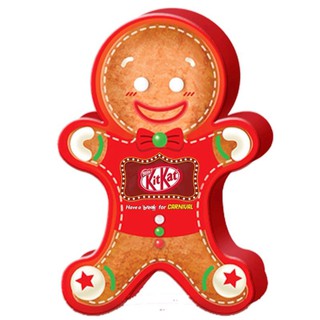 KitKat ช็อกโกแลตรุ่นจิงเจอร์เบรด​