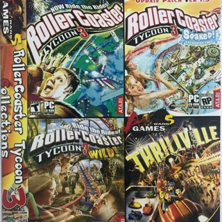 แผ่นเกมส์ pc RollerCoaster Tycoon 3