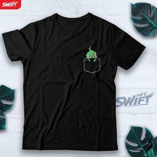 [COD]เสื้อยืด แต่งกระเป๋า dimple Mob Psycho pocket DISTROS-5XL