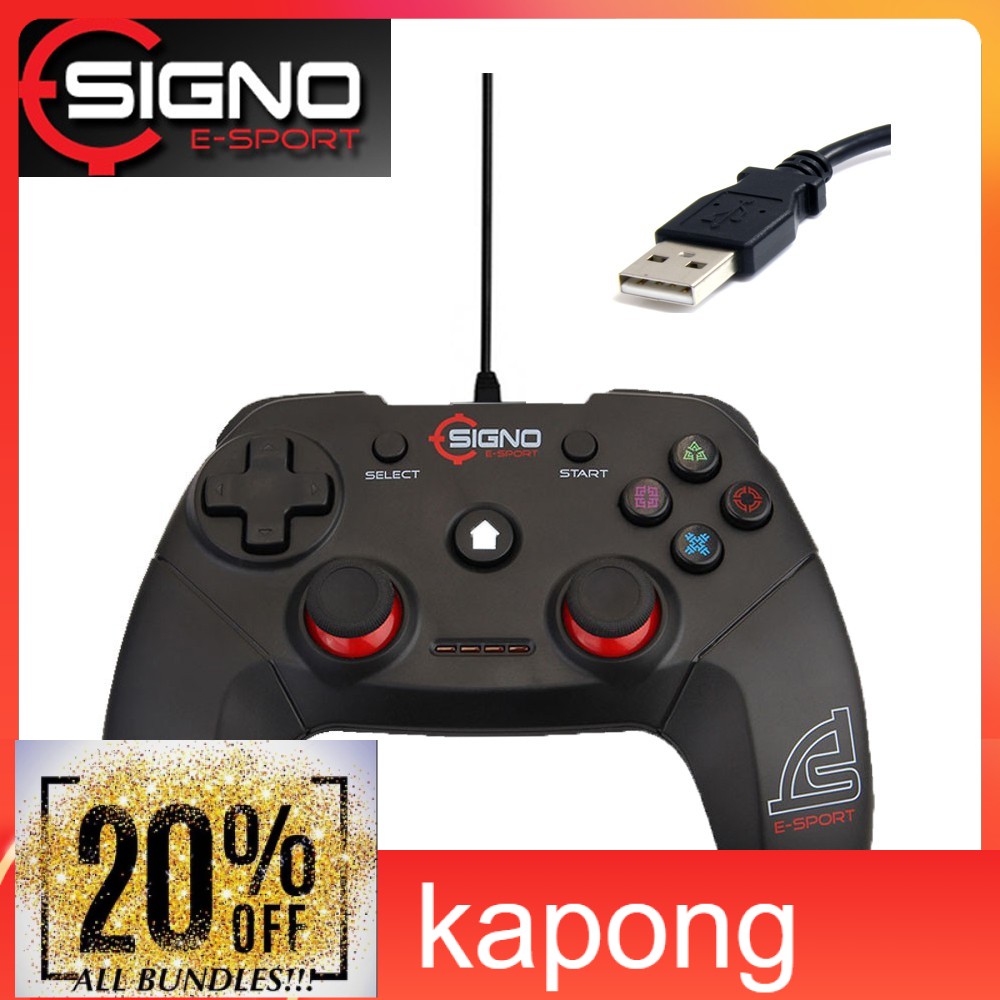 Kapong SIGNO E-Sport GP-680 MODULAR Gaming Controller จอยเกมส์PC จอยPC จอยมือถือ จอยXbox