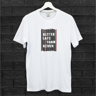 octo TOKYO/T-Shirt/Better late(O067)/เสื้อผ้า/เสื้อผ้าผู้ชาย/เสื้อยืดคอกลม/เสื้อแขนสั่น/Cotton100%/ผ้าฝ้าย