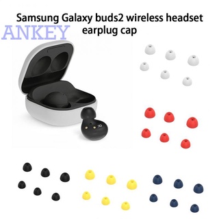 Samsung Galaxy Buds 2 ( 6 PCS ) 1 Set Silicone In-ear Earbuds Cover for Buds 2 2021 R177 New Replacement Anti-Slip Headphone Case Earphone Eartips Kits Ear tips