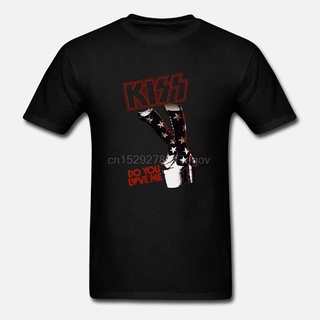 oversize T-shirt เสื้อยืด พิมพ์ลาย KISS Do You Love Me Paul Stanley IE OFFICIAL MERCHANDISE BPlcgm24OAoeim75 สไตล์คลาสสิ