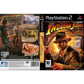 แผ่นเกมส์ PS2 Indiana Jones and the Staff of Kings   คุณภาพ ส่งไว (DVD)