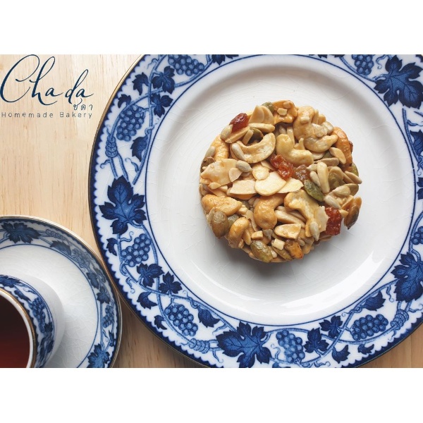 Multigrain Cookie - คุกกี้ธัญพืช หอมกลิ่นคาราเมลเนยสดน้ำผึ้ง หวานน้อย ปลอดสารกันเสีย ธัญพืชแน่นๆ ชิ้นใหญ่เต็มคำ