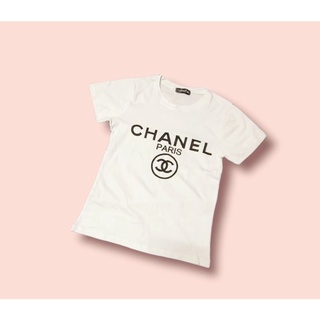 เสื้อยืด สกรีนลายCHANEL 💗💗