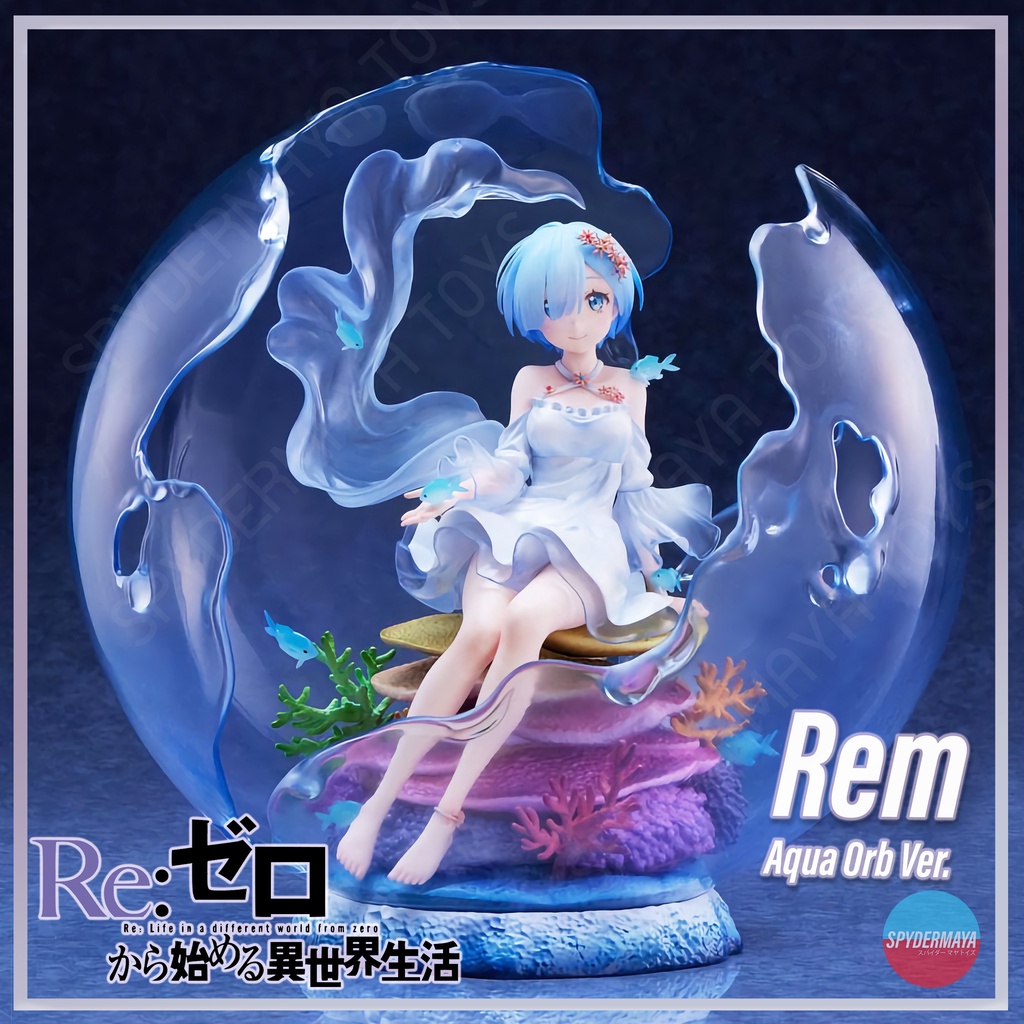 [พร้อมส่ง] ฟิกเกอร์ Re:ZERO -Starting Life in Another World- Rem Aqua Orb Ver. 1/7 Scale Figure -  F