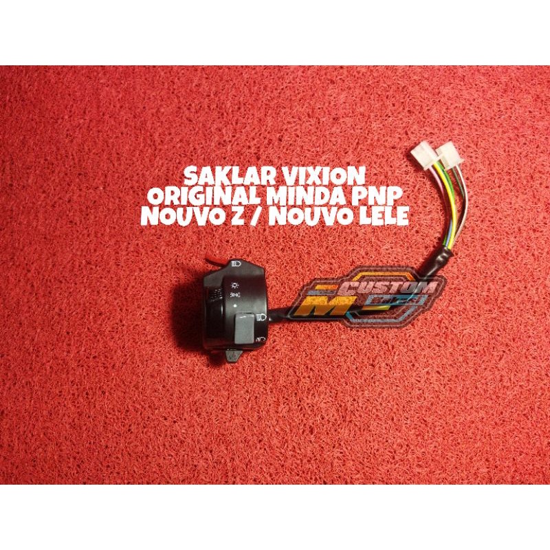 สวิตช์ Vixion ดั้งเดิม PNP Nouvo Z Nouvo Lele, สวิตช์ Nouvo Z สวิตช์ Nouvo Lele
