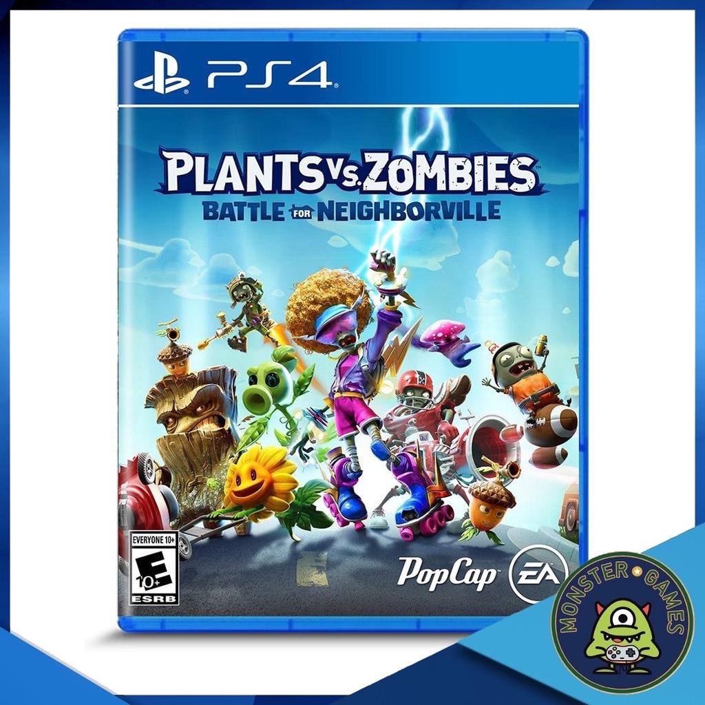 Plants Vs Zombies Battle for Neighborville Ps4 Game แผ่นแท้มือ1!!!!! (Plants Vs Zombies Ps4)(Plant V