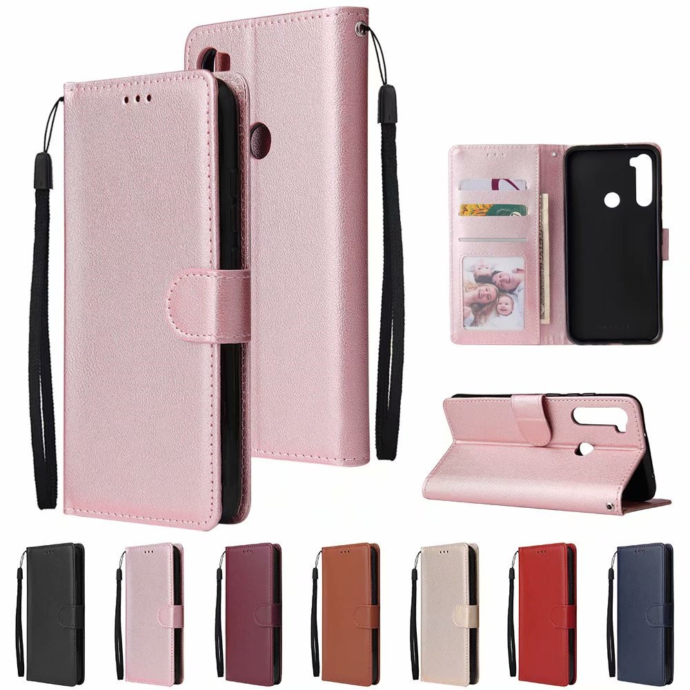 เคส for Xiaomi Redmi Note 7 8 Pro 7A 8A 9C PU Leather Flip Cover Wallet Case Soft Silicone TPU Bumper เคสเคสโทรศัพท์หนังฝาพับพร้อมช่องใส่บัตรสําหรับ