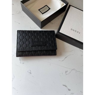 สด-ผ่อน📌แท้💯 Gucci Microguccissima Card Holder Wallet(ไม่แท้คืนเงิน)