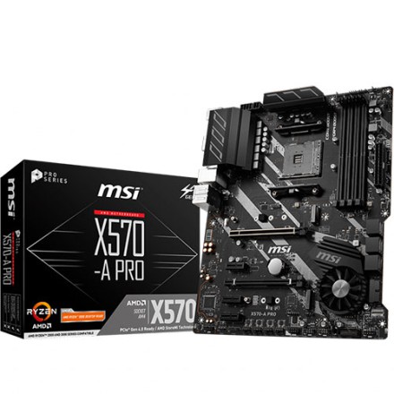 MSI X570-A Pro (Socket AM4) Motherboard
