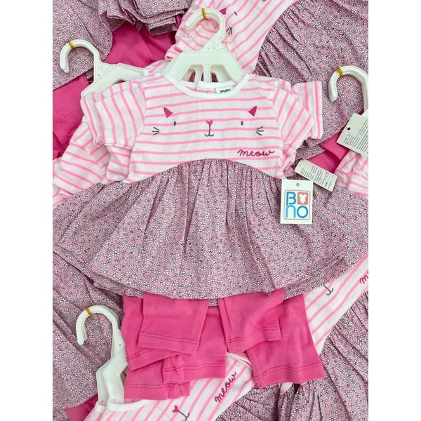 ชุดเซ็ท 2ชิ้น เสื้อผ้าเด็กผู้หญิงแบรนด์Bno