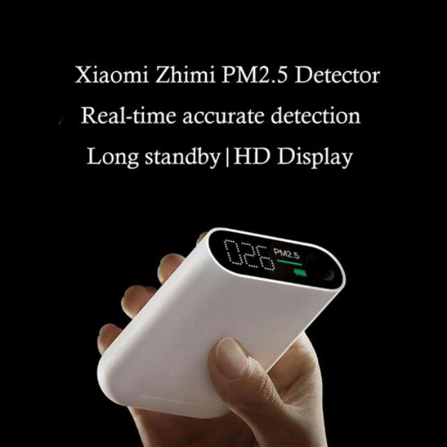 (จัดส่งได้25กพ.เป็นต้นไป )เครื่องวัดค่าฝุ่นpm2.5 แบบ real-time Xiaomi air quality monitor.