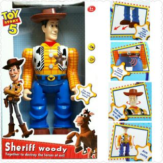 ตัวหุ่น Woody เดินได้ มีเสียง สูง 11 นิ้ว