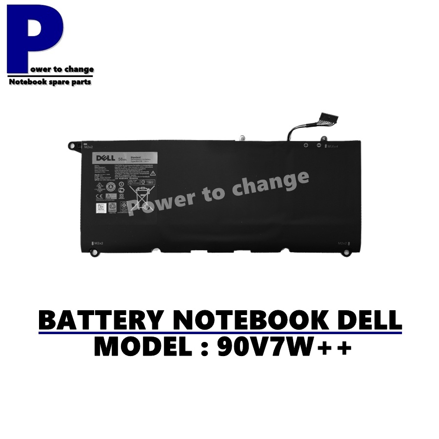 BATTERY NOTEBOOK DELL 90V7W XPS 13 9343 9350 JHXPY 5K9CP ++ ของแท้  / แบตเตอรี่โน๊ตบุ๊ค เดล แท้ (ORG