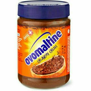 🚚🚚  พร้อมส่ง โอโวมอลติน แยมโอวัลตินครันชี่ Ovomaltine Crunchy Cream 380g EXP .02.12.2023