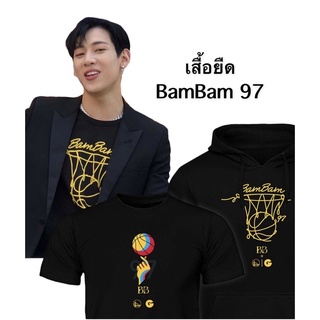 เสื้อยืด  Bambam 97 Warriors Shirt, GOT7 Bambam Warriors   เสื้อยืดผ้า Cotton 100% ไม่หด ไม่ย้วย