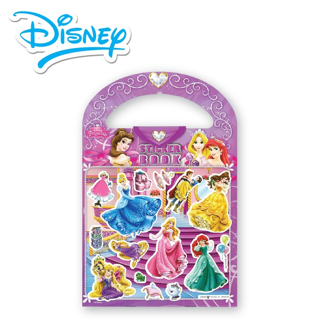 Disney สมุดสติ๊กเกอร์ PS 15X23 cm. (Sticker book PS 15X23 cm.)