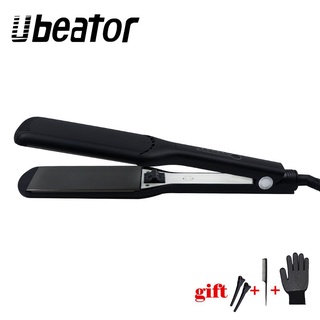 Ubeator เครื่องหนีบผมตรง - เหล็กแบเซรามิก เครื่องมือจัดแต่งทรงผมเหล็ก