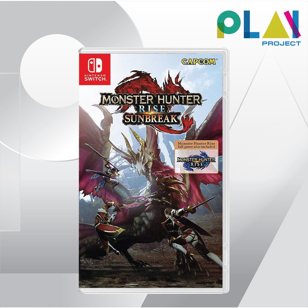 Nintendo Switch : Monster Hunter Rise : Sunbreak [มือ1] [แผ่นเกมนินเทนโด้ switch]