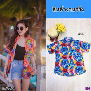 J4464 เสื้อเชิตฮาวายลายที่7