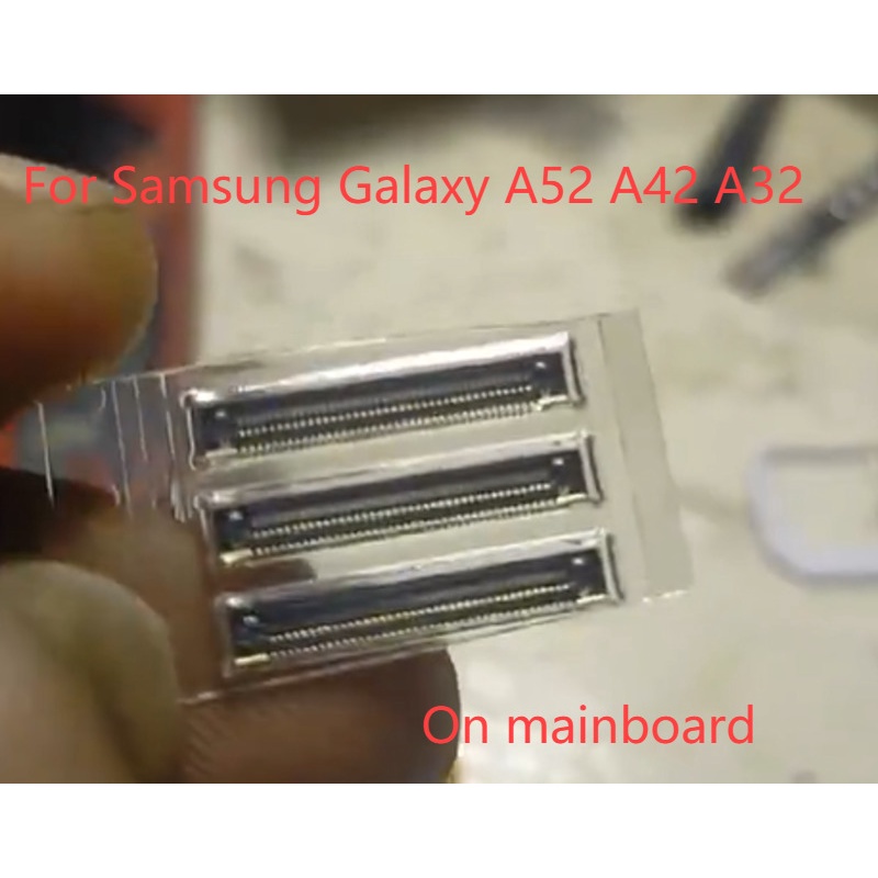 ตัวเชื่อมต่อ FPC 1-5 ชิ้น สําหรับ Samsung Galaxy A52 A42 A32 หน้าจอแสดงผล LCD บนสายเคเบิลเฟล็กซ์บนเมนบอร์ด A 52 A 42 A 32