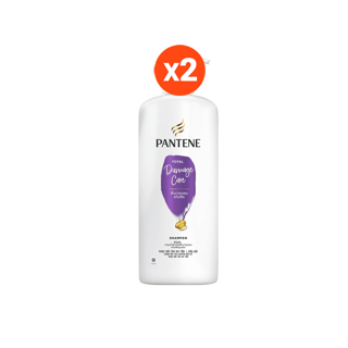 Pantene แพนทีน โปร-วี แชมพู สูตรฟื้นบำรุงผมแห้งเสีย 1.2 ลิตร X2 ขวด แพ็คสุดคุ้ม Total Damage Care Pro-V Shampoo1.2