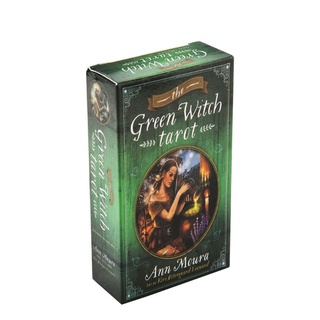 การ์ดไพ่ทาโรต์ R-R The Green Witch ภาษาอังกฤษ สําหรับงานปาร์ตี้