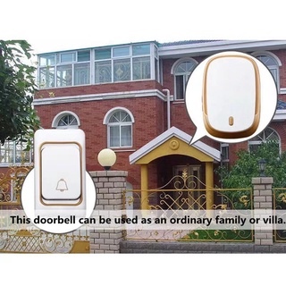 กริ่งประตูไร้สาย 300 M Range กันน้ำ กริ่งประตู Doorbell Door bell กริ่งไร้สาย