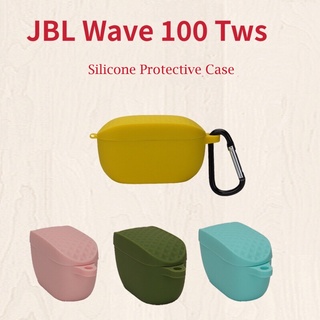 เคสซิลิโคนนิ่ม กันกระแทก สําหรับหูฟัง JBL Wave 100 Tws