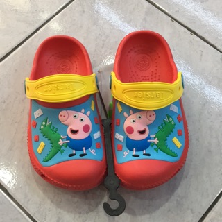 รองเท้า Peppa สีแดง รองเท้าเด็ก