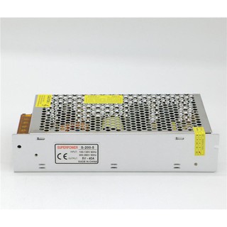 สวิทชิ่งเพาเวอร์ซัพพลาย Switching Power Supply CCTV power supply 5V 40A 200W AC to DC 110V/220V