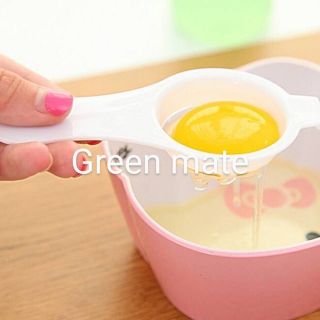 Green mate ที่แยกใข่สีขาวขนาดเล็กกระทัดรัด ชุดอุปกรณ์เบเกอรี